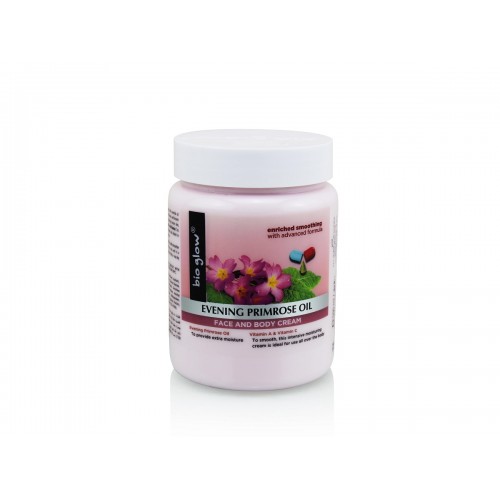 Bio Glow Moisturising Cream Primrose Oil 500ml